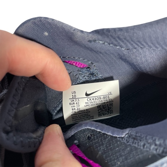 Nike Pegasus Trail 2 Sneakers Size 10 CK4309-401 - Picture 7 of 8